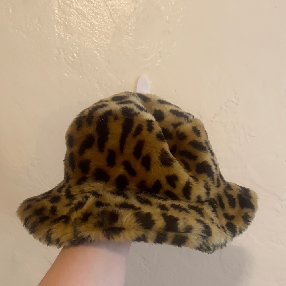 Cheetah Print Hat